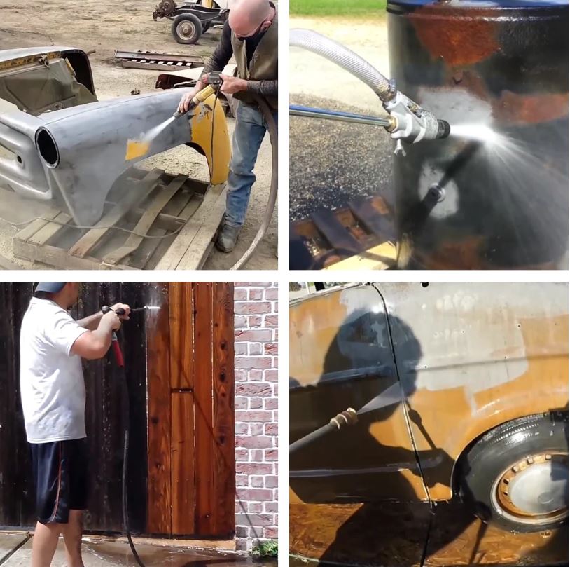 RustWasher™ - Water Based Sandblasting Kit