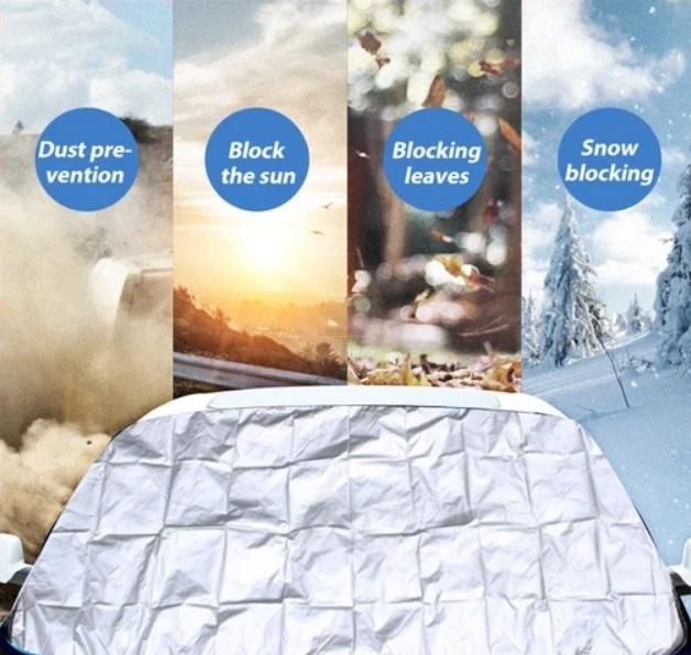 Full Windshield Cover - No More Frosty Windshields!