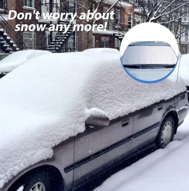 Full Windshield Cover - No More Frosty Windshields!