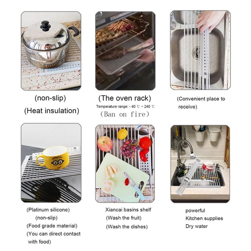 Rolling Sink Rack