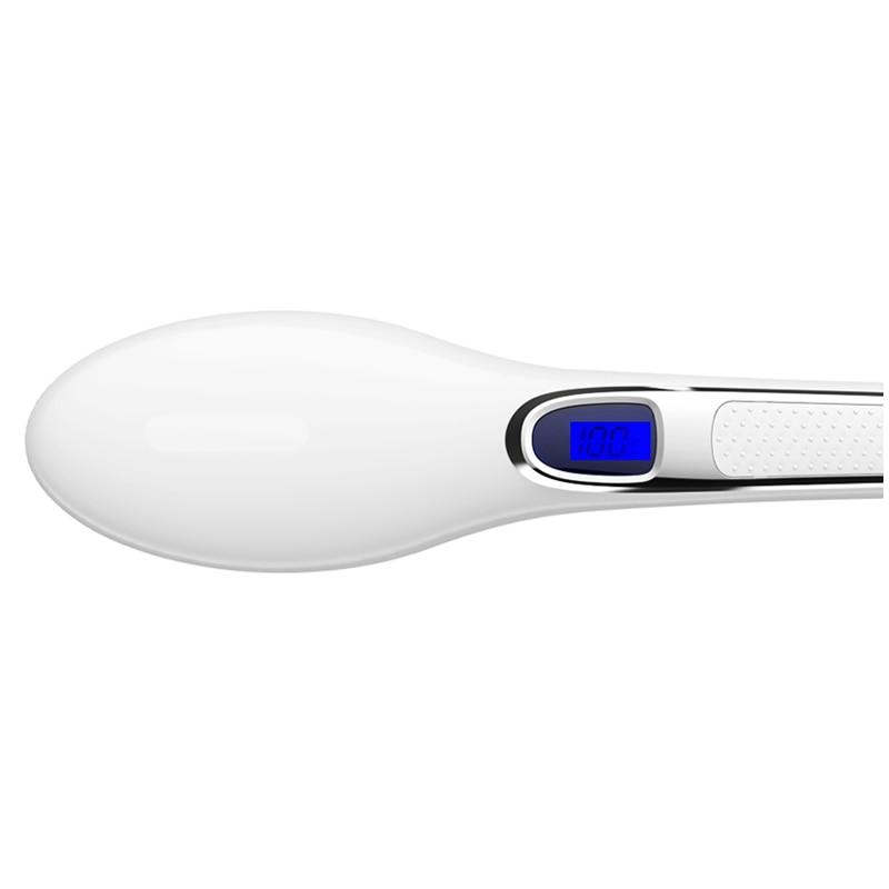 Hair Straightener Brush - Heated Professional Brush