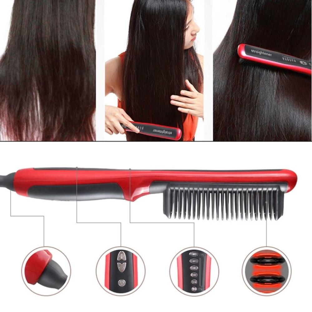 Hair Straight Styler Brush