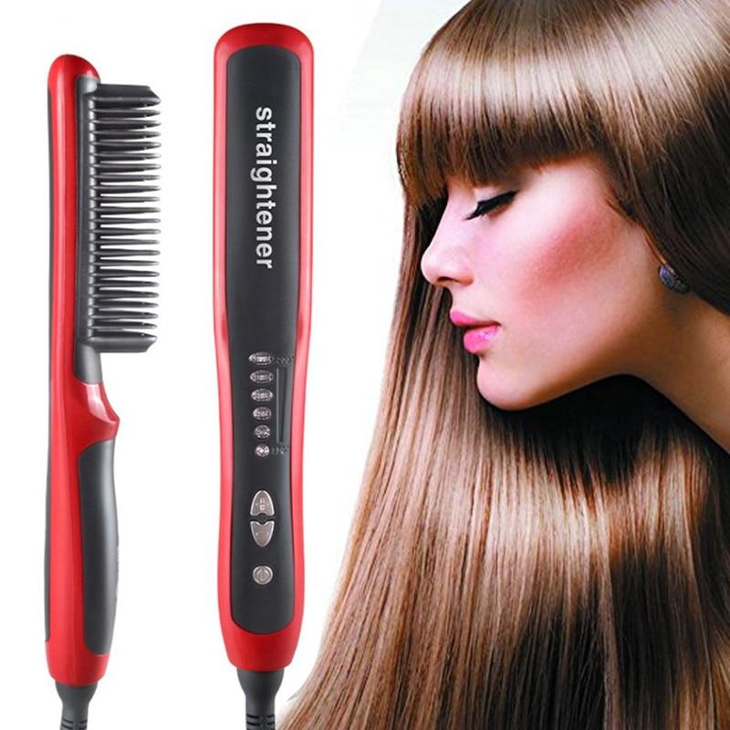 Hair Straight Styler Brush