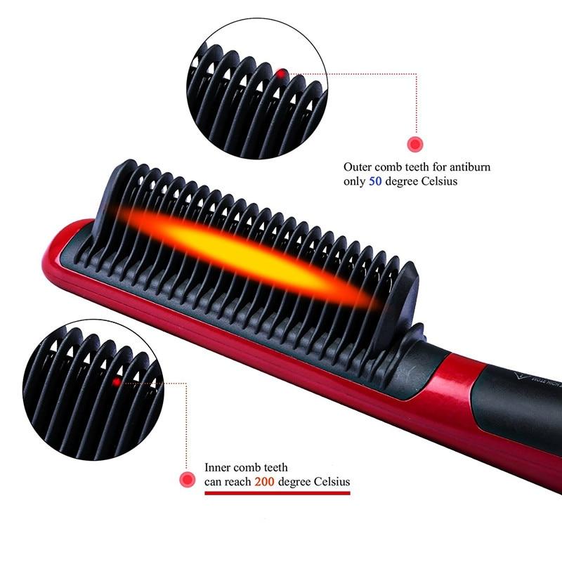 Hair Straight Styler Brush